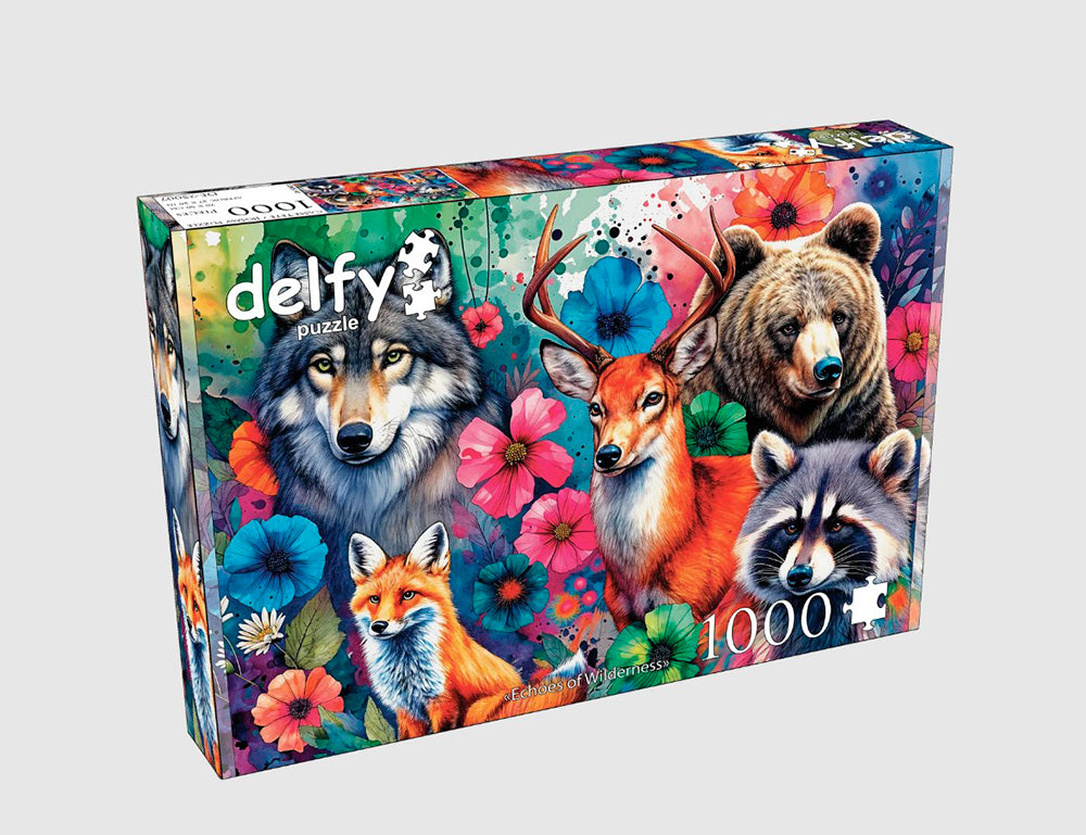 DELFY CASSE-TÊTE 1000 PIÈCES - ÉCHOS DE LA NATURE SAUVAGE (ECHOES OF WILDERNESS) #DE-25007