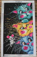 JACAROU - LITTLE RASCALS 40CM X 70CM - DIAMOND DOTZ