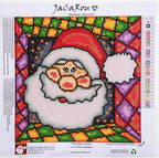 JACAROU - PAPA NOËL 30CM X 30CM - DIAMOND DOTZ