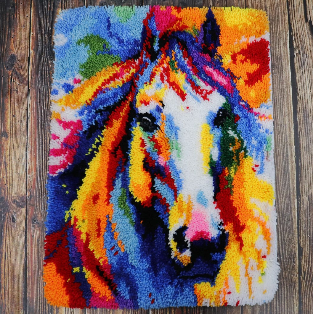 JACAROU - HORSE RUG - HAND-KNOTTED (LARGE)