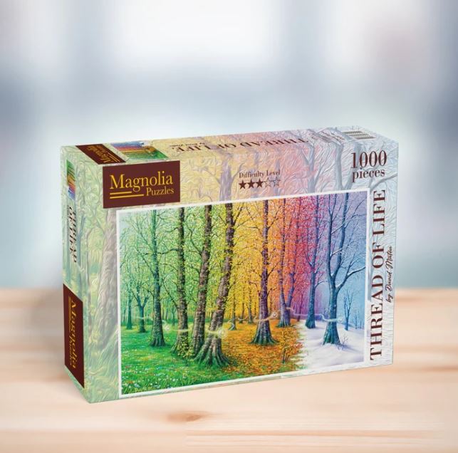 MAGNOLIA CASSE-TÊTE 1000 PIÈCES - FIL DE VIE (THREAD OF LIFE) #MA-4306