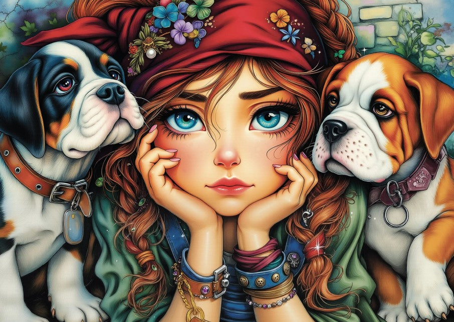 NOVIA CASSE-TÊTE 1000 PIÈCES - TOUJOURS ENTOURÉ DE VRAIS COMPAGNONS (TRUE COMPANIONS NEARBY) #JP-TRUE1000