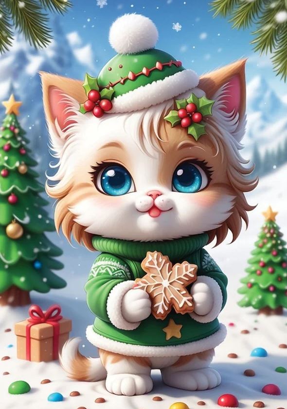 YAZZ PUZZLE CASSE-TÊTE 1000 PIÈCES - ADORABLE CHATON #3858