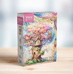 YAZZ PUZZLE CASSE-TÊTE 1000 PIÈCES - ARBRE FÉERIQUE #3874