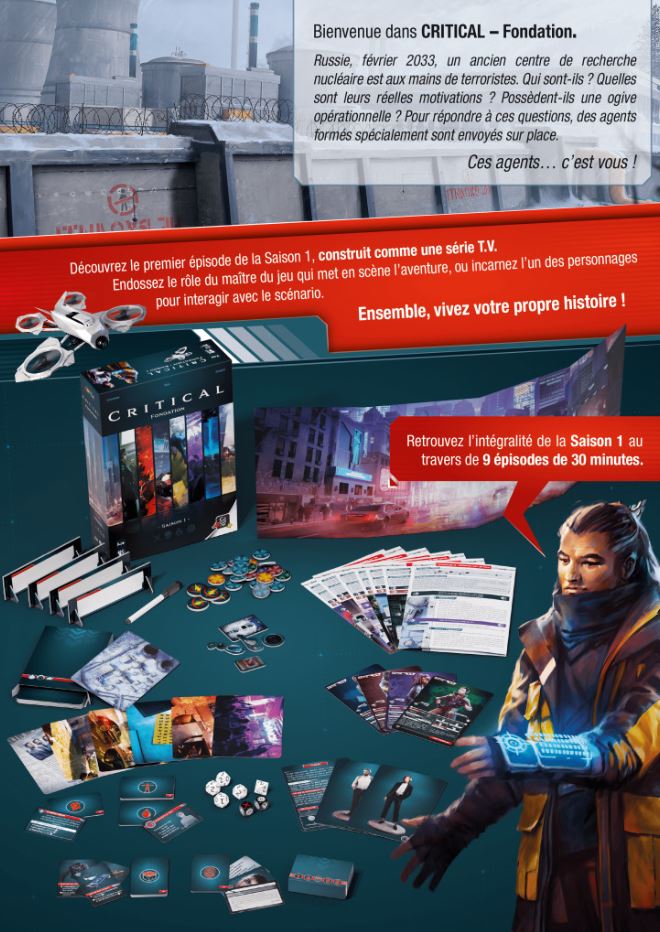 JEU CRITICAL - Version française