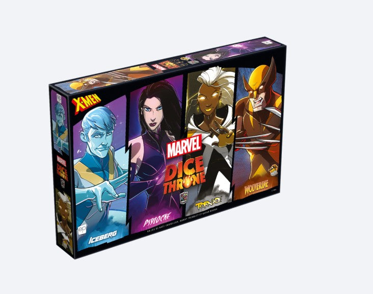 DICE THRONE MARVEL - X-MEN - ICE MAN VS PSYLOCKE VS STORM VS WOLVERINE (FRENCH)