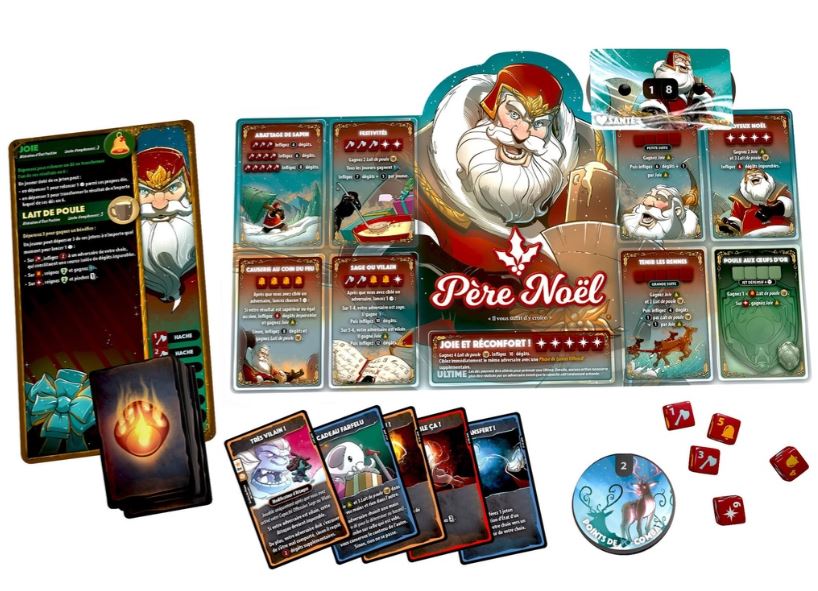 JEU DICE THRONE - PERE-NOËL VS KRAMPUS