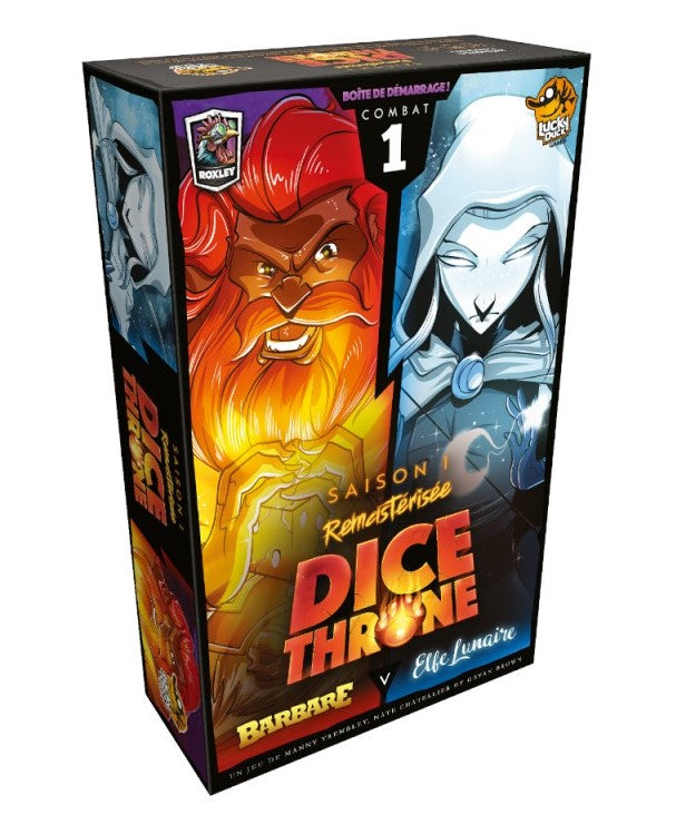 JEU DICE THRONE SAISON # 1 - BARBARE CONTRE ELFE LUNAIRE