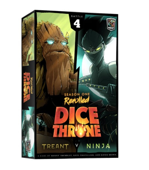 DICE THRONE SEASON #1 - TREANT VERSUS NINJA