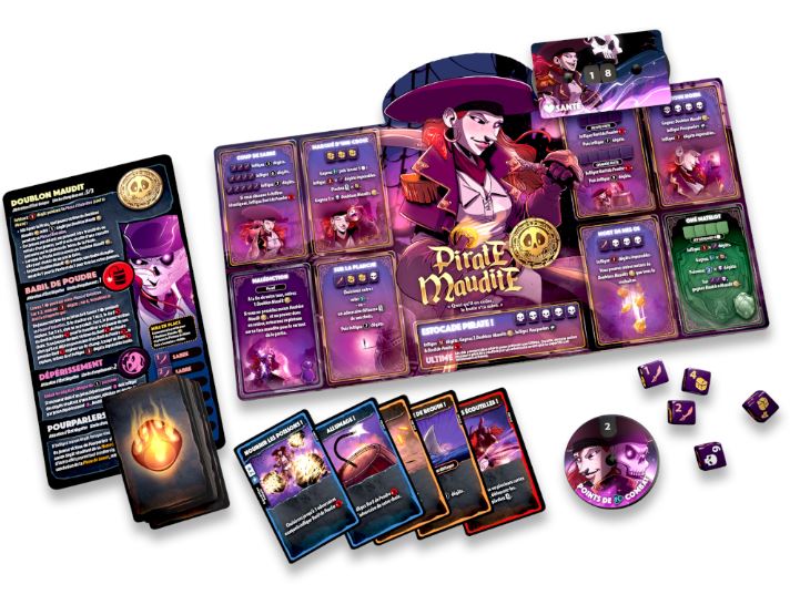 JEU DICE THRONE SAISON 2 - ARTIFICIER VS PIRATE MAUDITE