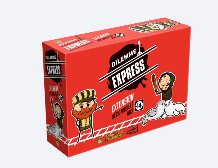 JEU DILEMME EXPRESS - EXTENSION 18 + - FR