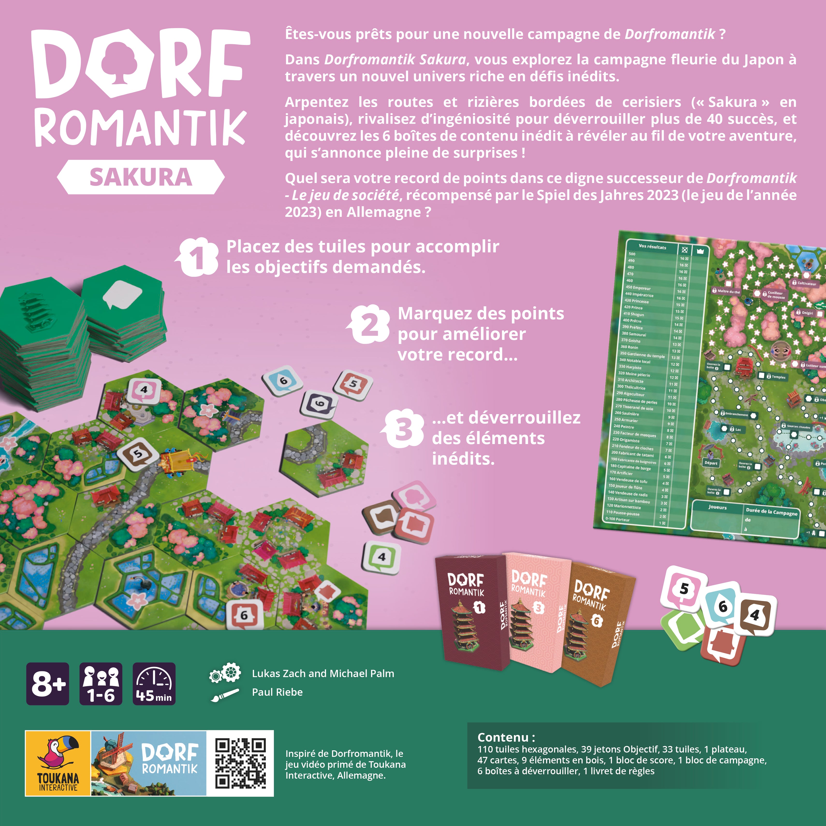 JEU DORFROMANTIK - SAKURA