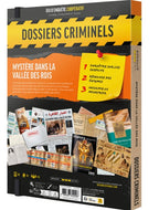 JEU DOSSIERS CRIMINELS - MYSTÈRE DANS LA VALLÉE DES ROIS - Version française