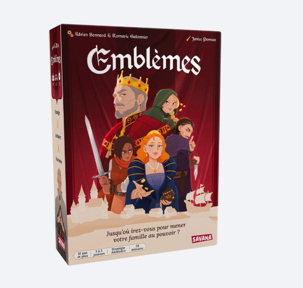 JEU EMBLÈMES - Version française