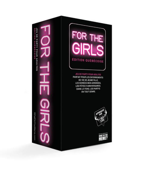 JEU FOR THE GIRLS - ÉDITION QUÉBÉCOISE - Version française