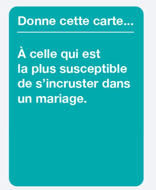 JEU FOR THE GIRLS - ÉDITION QUÉBÉCOISE - Version française