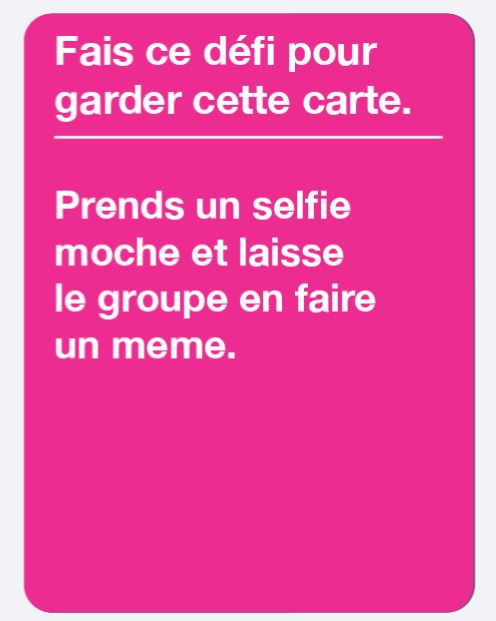 JEU FOR THE GIRLS - ÉDITION QUÉBÉCOISE - Version française