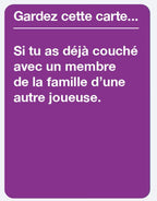 JEU FOR THE GIRLS - ÉDITION QUÉBÉCOISE - Version française