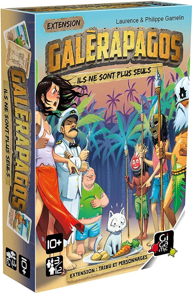 JEU GALÉRAPAGOS EXTENSION TRIBU ET PERSONNAGES