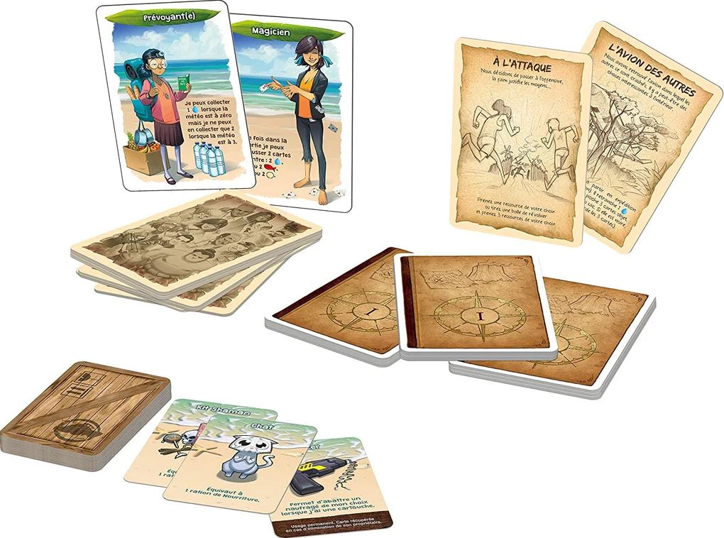 JEU GALÉRAPAGOS EXTENSION TRIBU ET PERSONNAGES