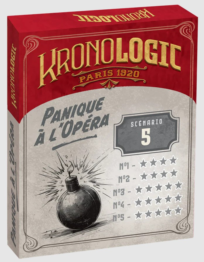 JEU KRONOLOGIC - PARIS 1920 - EXTENSION : PANIQUE À L'OPÉRA