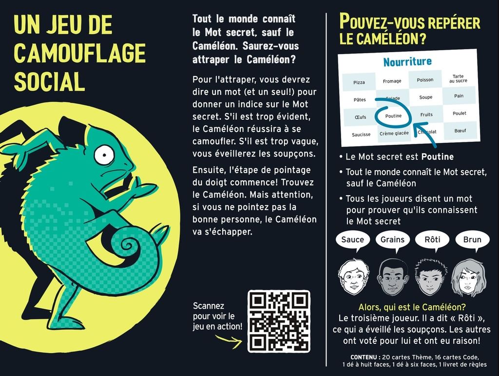 CHAMELEON GAME - NEW FORMAT (EN)