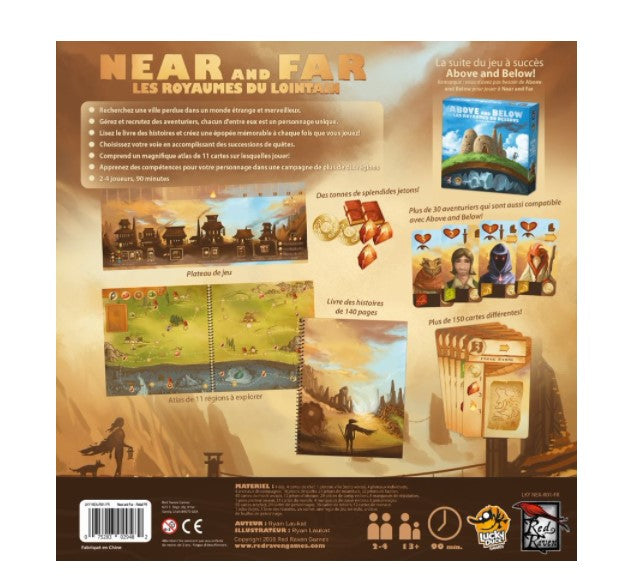 JEU NEAR AND FAR - LES ROYAUMES DU LOINTAIN