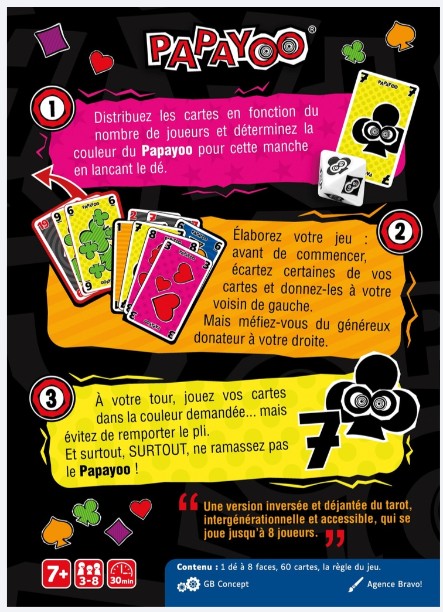 JEU PAPAYOO - Version française