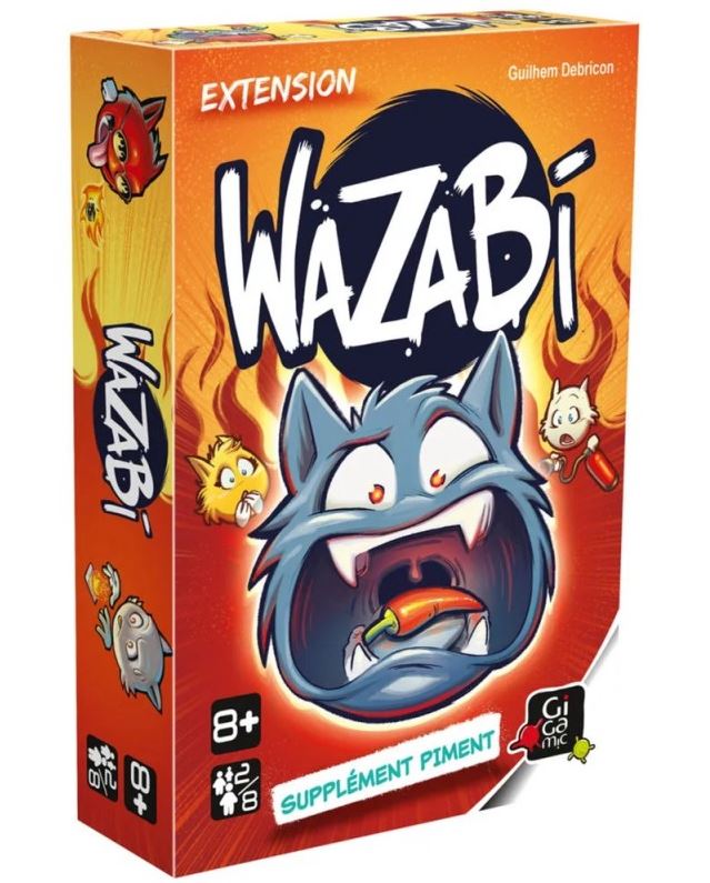JEU WAZABI - EXTENSION : SUPPLÉMENT PIMENT