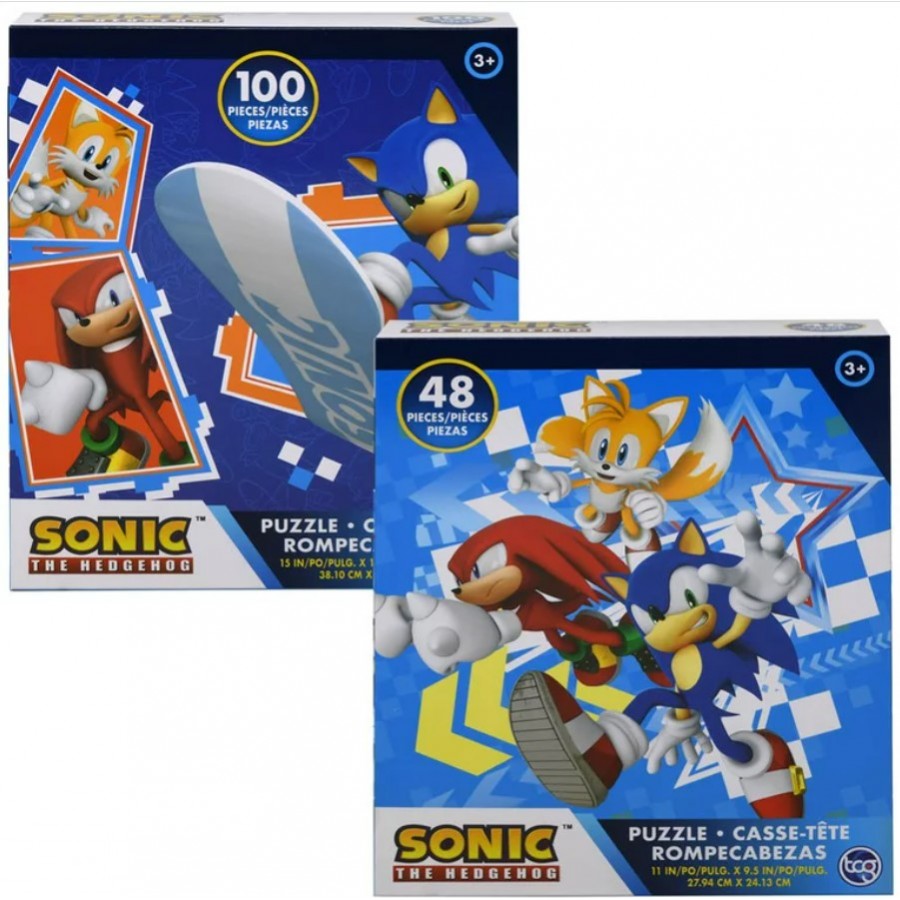 48 OR 100 PIECE PUZZLE - SONIC ASST #63117