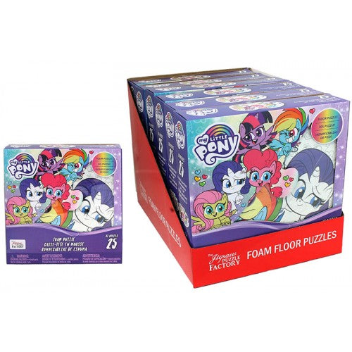 CASSE-TÊTE DE PLANCHER 25 PIÈCES EN MOUSSE - MY LITTLE PONY