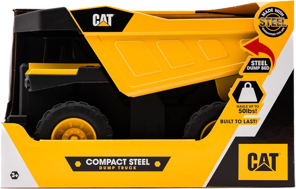 CAT - CAMION-BENNE EN ACIER CAT REAL STEEL 12,6" (32 CM)