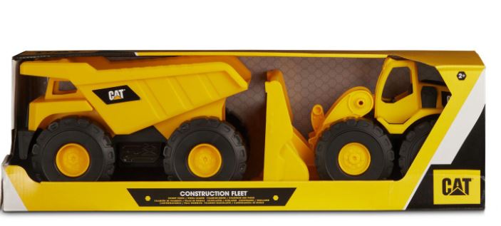 CAT CONSTRUCTION - DUMP TRUCK AND WHEEL LOADER