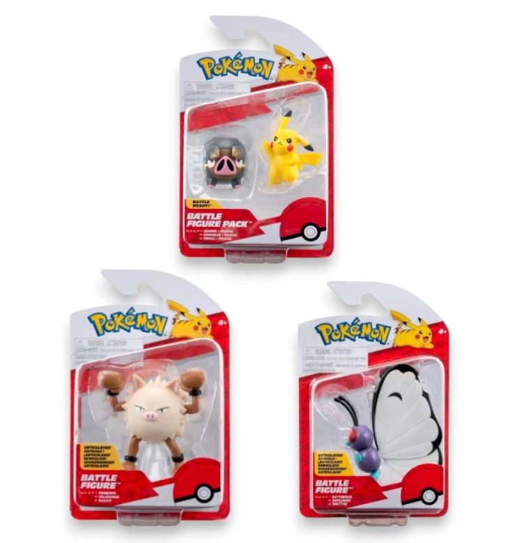 POKEMON BATTLE FIGURE 3" ASST