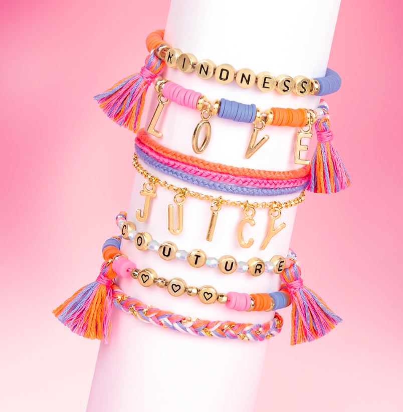 JUICY COUTURE - ALPHABET BRACELETS