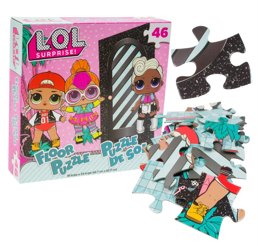 LOL FLOOR PUZZLE 46 PIECES - LOL SURPRISE