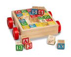 MÉLISSA AND DOUG - CLASSIC ABC WOODEN BLOCK WAGON
