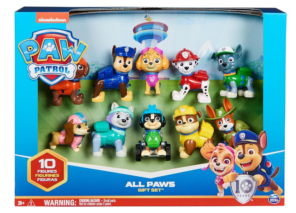 PAT'PATROUILLE - COFFRET CADEAU DE 10 FIGURINES