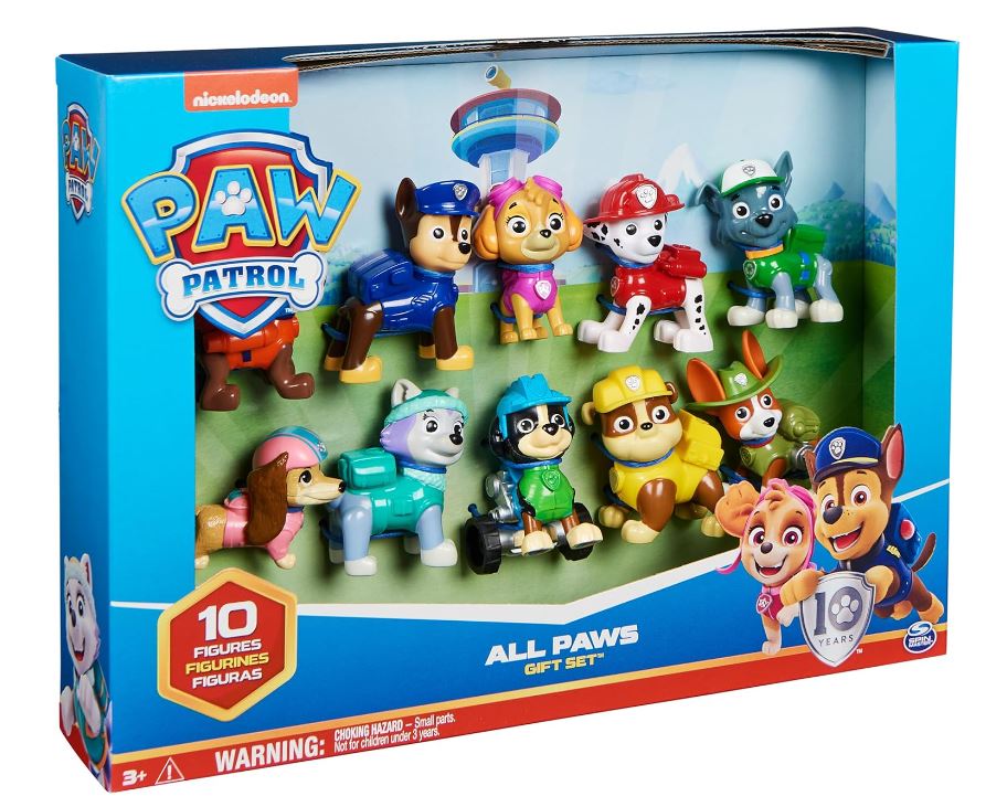 PAT'PATROUILLE - COFFRET CADEAU DE 10 FIGURINES