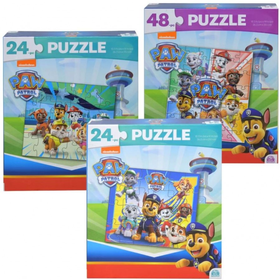 SPINMASTER CASSE-TÊTE 24 OU 48 PIÈCES - PAT'PATROUILLE ASST #6070252