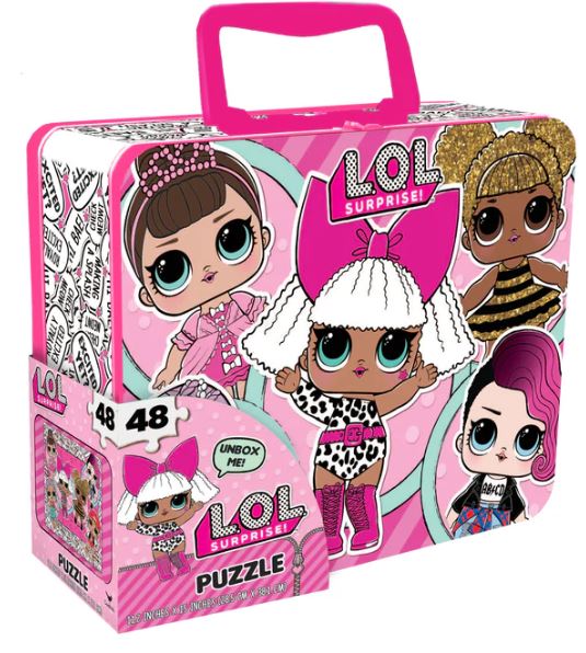 SPINMASTER CASSE-TÊTE BOÎTE À LUNCH 48 PIÈCES - POUPÉES LOL #49013