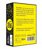 JEU CUL SEC