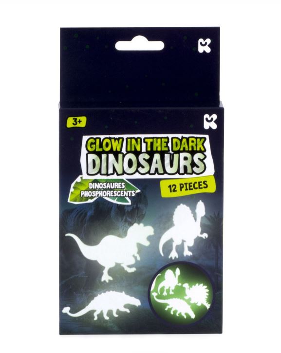FORMES DE DINOSAURES - BRILLE DANS LE NOIR