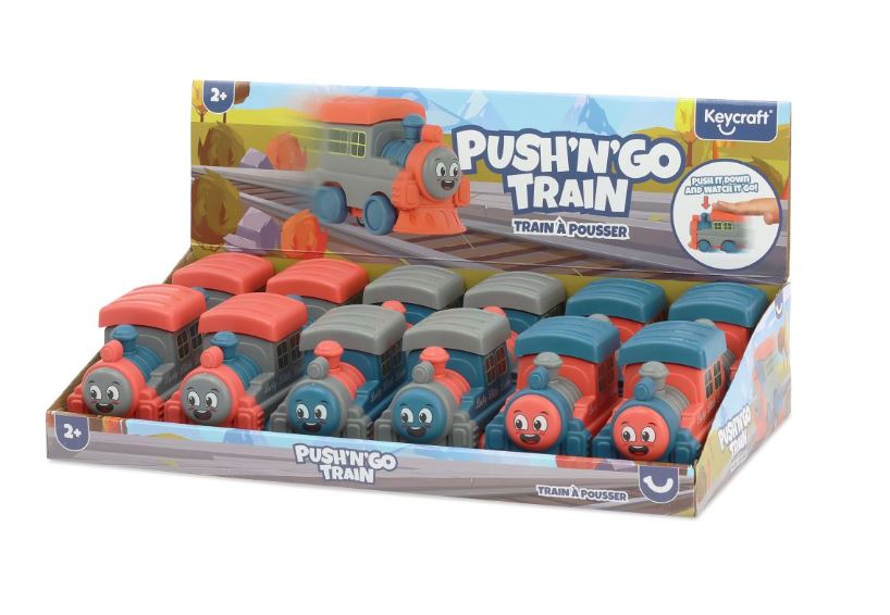 TRAIN PUSH 'N' GO ASST