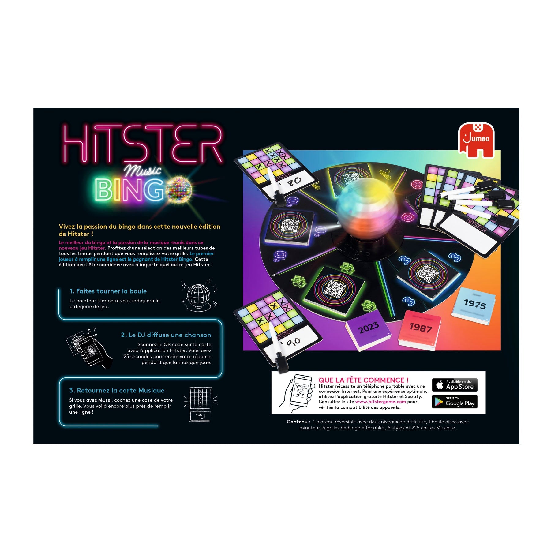 HITSTER BINGO GAME - MUSICAL PARTY GAME