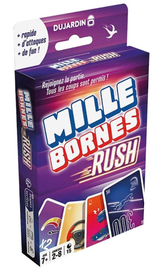 MILLE BORNES RUSH! GAME (BILINGUAL)