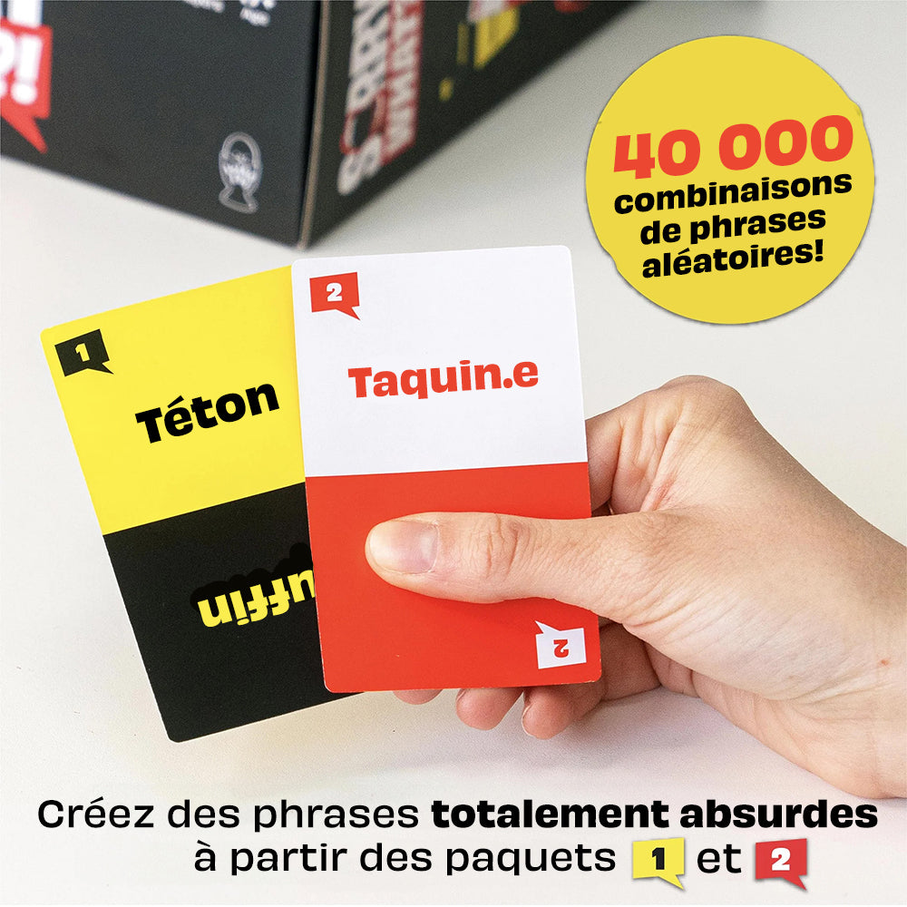 JEU SORRY WHAT?! - ÉDITION QUÉBEC