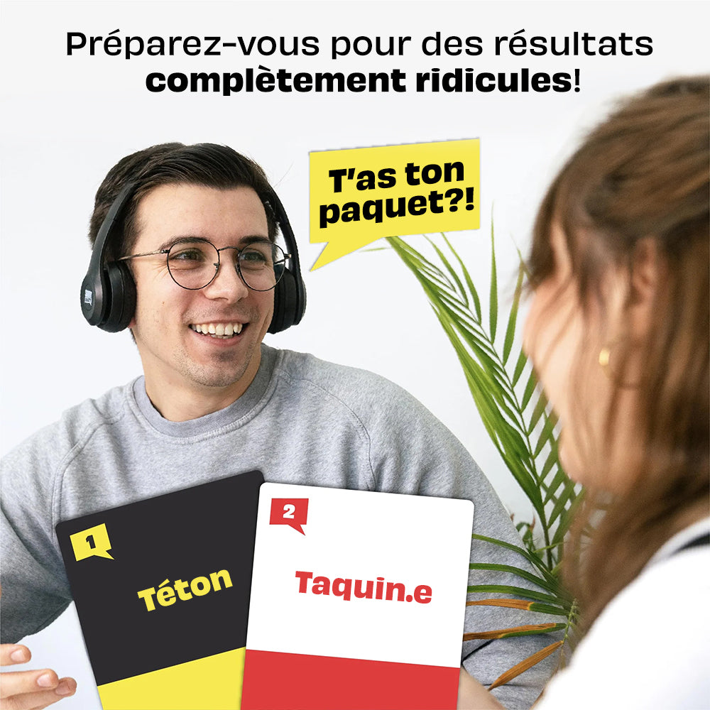 JEU SORRY WHAT?! - ÉDITION QUÉBEC