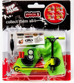TROTTINETTE À DOIGTS VERTE (SCOOTER TECH DECK)