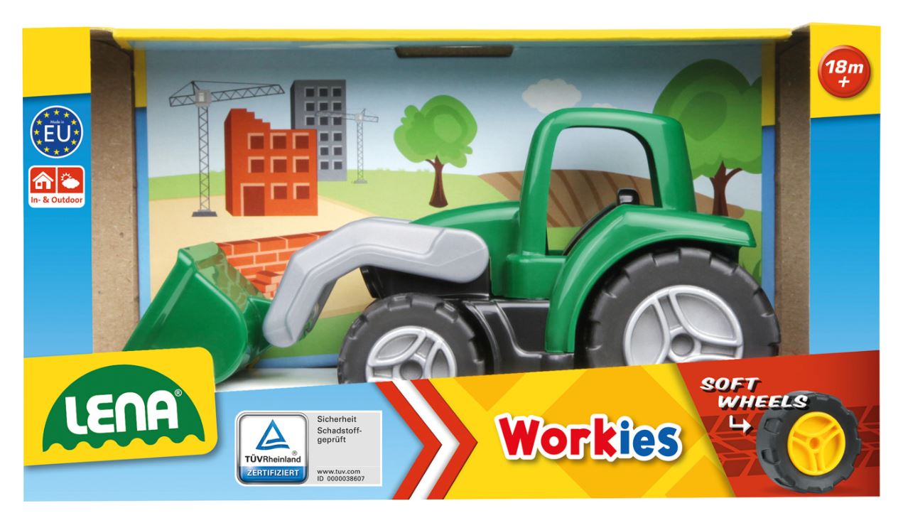 LENA - WORKIES - SMALL TRACTOR 18 MONTHS